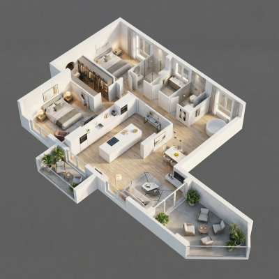 Appartements F3 Type A